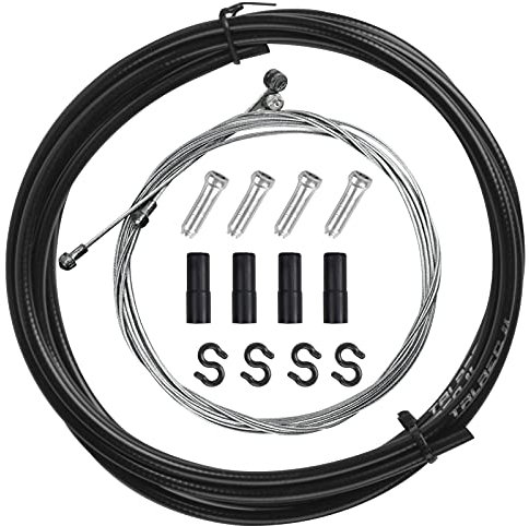 Pinsheng Cable de freno y carcasa de bicicleta, cables de freno universales para bicicleta MTB/bicicleta de carretera