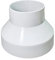 AZITICY PVC Reduzierverbinder Reduzierstück 200mm auf 150mm für Lüftung Rundrohr Ventilation Lüftungskanal Leitungssystem (200mm auf 150mm)