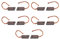 Kit de Cepillo del Regulador de Voltaje del Alternador 092950 300722 92950 Reemplazo del Cepillo del Motor Eléctrico del Generador para VALEo 092950 para MAHLE 72740562 para VALEo 2655635