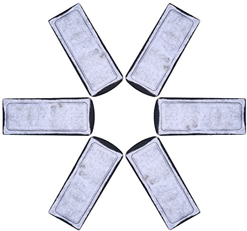 Hztyyier 6Pcs Sostituzione della Cartuccia di Pesce Filtro a Carbone Attivo Filtro per Acquario Cotone per Filtro per Acquario di Piccoli Pesci