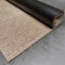 STORESDECO Alfombra vinilica de Tejido Trenzado Premium de Alta Gama Lavable Antideslizante Alfombras vinilicas Resistentes para Salon Cocina habitacion baño Pasillo Exterior Color Beige 60x200 cm