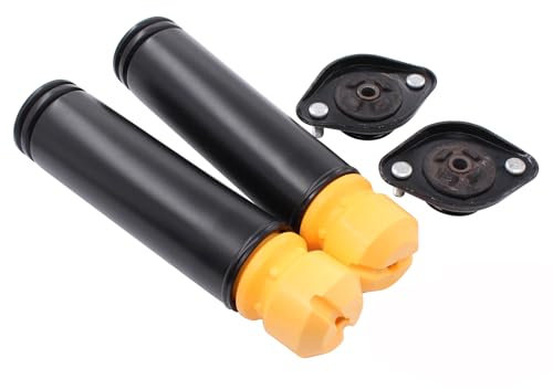 Staubschutzsatz Stoßdämpfer Anschlagpuffer Federbeinstützlager Domlager Reparatursatz Halterung Federbeinlager Gummilager Hinterachse hinten links rechts für 3er E46 Compact Coupe Touring E36 Cabrio
