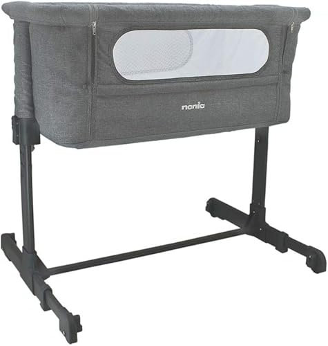 nania Babybett Cododo Stubenbett – Beistellbett 2 in 1 – Matratze 4 cm dick