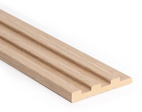 Abschlussleiste Desiwa 14er-Set in Eiche Natur 10,7x262 cm