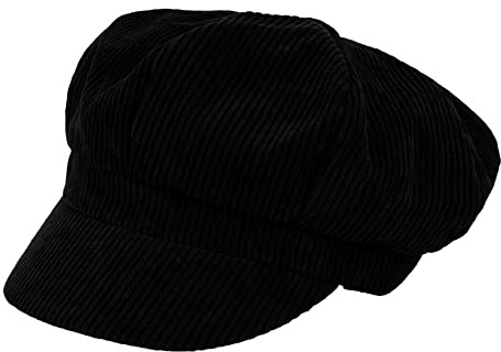 MEGAUK Damen Kord Barett Französische Mütze Mädchen Beanie Maler Kappe Prinzessinhut Fraumütze Baske Baskenmütze Beret Cap Frühling Herbst Winter Hut