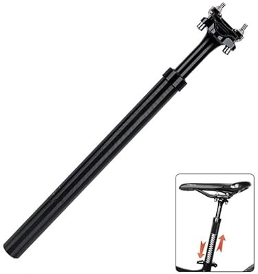 Dropper Post, Adjustable Bike Seat Post 27.2 28.6 30.4 30.9 31.6 33.9 mm Aluminum Suspension for MTB Road Mountain Fixed Bikes (Size: 33.9*400mm)