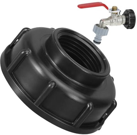 Adaptador de recipiente IBC, adaptador de manguera de jardín IBC - Adaptador de conexión de manguera a prueba de fugas | Adaptador de depósito IBC grueso para manguera de jardín para riego eficiente