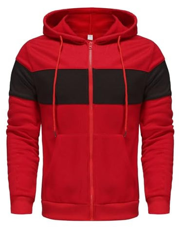 Hoodie Herren Reißverschluss, Zip Hoodie Y2K Herren, Sweatpullover Herren, Hoodie Weiß Herren, Fleece Hoodie, Sweat Herren Jacke, Herren Hoodie Schwarz, Herren Pulli, Männer Hoodies Mit Kapuze, Hoody