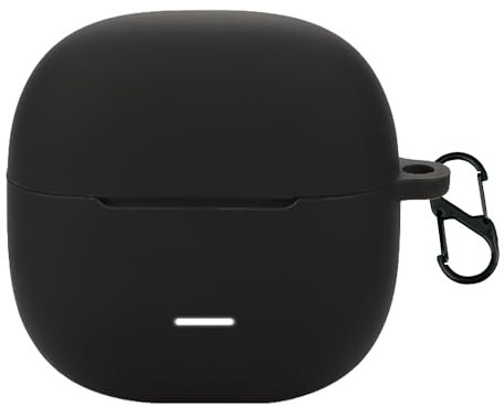 Funda de silicona para Redmi Buds 6 Lite auriculares Bluetooth, funda protectora para Xiaomi Redmi Buds 6 Lite (negro)