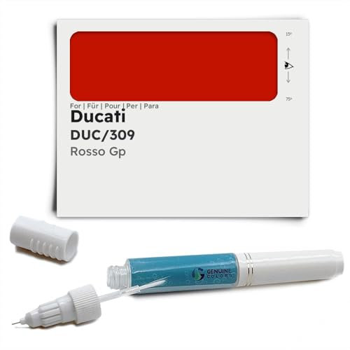 Genuine Colors Penna a vernice ROSSO GP DUC/309 compatibile/ricambio per Ducati rosso