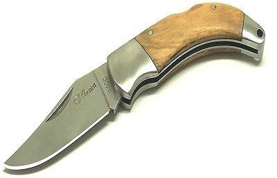 Coltello Corsica Testa Mora con Manico in Ulivo e Lama cm. 7