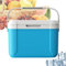 Insulated Portable Refrigerator, 5.5 Litre Insulated Beer Refrigerator | Thermal Fridge for Outdoor Concerts, Garden, Hiking, Hunting, Beach, Camping and