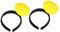 BESTYASH 2 Stücke Lustige Zitrone Haarband Originelles Kostüm Kopfstück für Kinderpartys Lebensechtes Frucht Design Vielseitig für Hochzeiten Geburtstagsfeiern Farbenfrohes Haar Accessoire