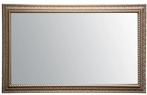Foundation Mirror Frame & TV by FrameYourTV - Multiple Colours & Sizes to Match Your Room - Complete with a 4K Smart TV - Athens 50