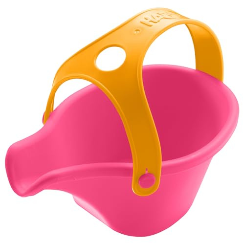 HABA Kleinkind-Gießkanne – Gießspielzeug für Garten, Sandkasten & Strand – Robust, handlich & langlebig, Kinder-Gießkanne in Himbeer-Pink – 2013029001