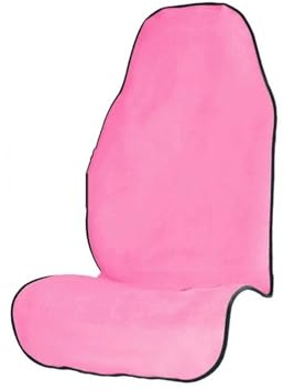 CTCYWLWAYZ Coprisedile auto Per Smart 453 Cuscino Seggiolino Auto Tappetino Sportivo Universale(ROSA)