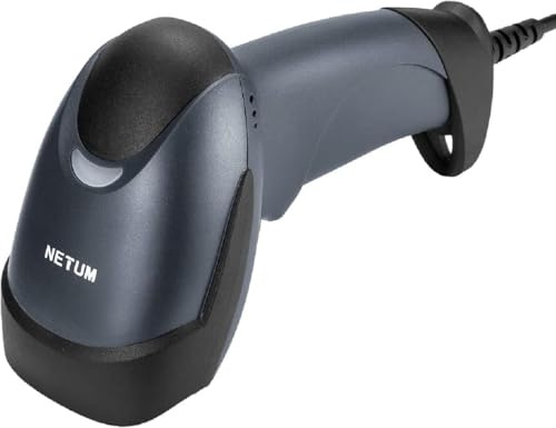 NETUM USB Barcode-Scanner, Kabelgebener Handscanner, 1D CCD Barcodeleser Für Supermarkt, Convenience-Store Und Lager – NT-M3