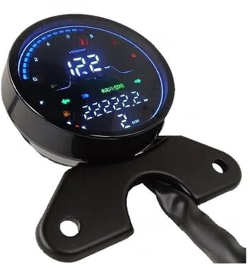 Fairing Guard Panel Universal Motorcycle Retro Round Meter Tachometer Speedometer For Renegada For Dinamo 2007-2025 For Chopper 200 For For Custom 150