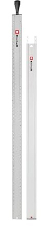 Einhell 2 pezzi guide universali per sega | Capacità serraggio max. 2500 mm | forza serraggio 50 kg | profilo alluminio | superfici antiscivolo | serraggio rapido