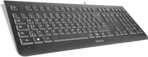 CHERRY KC 1000 USB QWERTY Keyboard US English Black