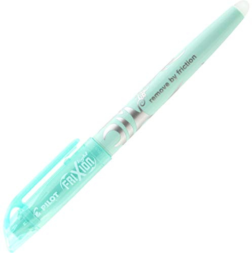 Pilot Frixion Light Soft Erasable Highlighter - Pastel Green, Pack of 12