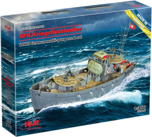 ICM 1:350 - WWII German KFK Kriegsfischkutter Boot