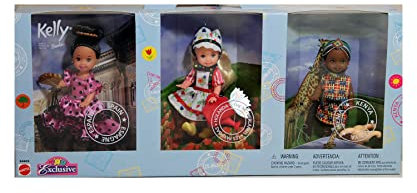 Barbie Friends Of The World Small doll T.R.U. Exclusive - Spain - Netherlands - Kenya Small Kelly By Mattel in 2002