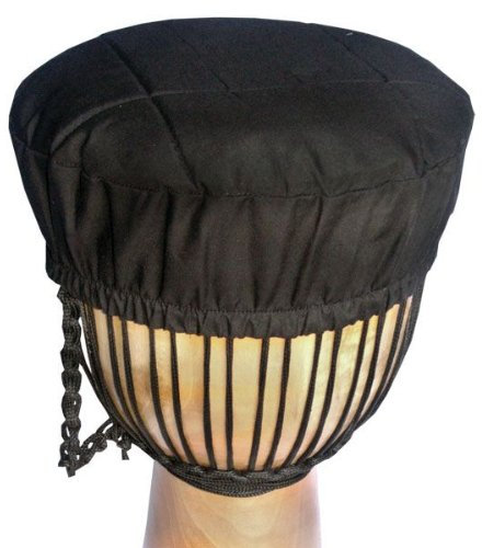 Fellschutz 60er Djembé Ø 36 Schwarz Drumskin Djembe Top Fellschoner Schutzhaube