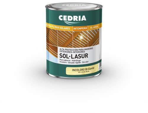 CEDRIA Sol Lasur Incoloro Brillante 750 ml