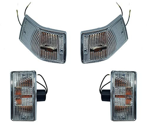 One by Camamoto cod 77670016 Kit frecce Complete Anteriori e Posteriori Compatibile con Piaggio Vespa px Arcobaleno- LML / 125-150-200 / Anno dal 1977 al 1984