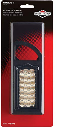 Briggs and Stratton 992357 Luftfilter und Vorfilter Series 3 (M21), schwarz