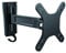StarTech.com Monitor Wall Mount - Single Swivel - Supports Monitors 13” to 34” - VESA Monitor Wall Mount Bracket - Black (ARMWALLS)