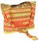 GURU SHOP Sadhu Bag, Boho Schulterbeutel, Hippie Tasche - Gelb/orange, Unisex - Erwachsene, 32x44x25 cm