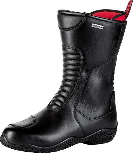 IXS X-Tour Comfort-S Stivali moto donna (Black,39)