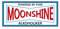 1 x Aufkleber Moonshine Powered By Pure Alkoholiker Lustig Party Alkohol Sticker