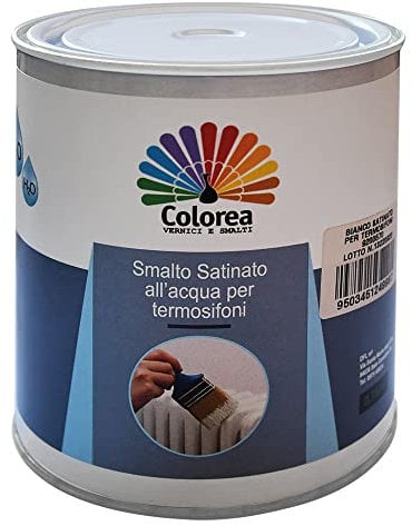 SMALTO PER CALORIFERI COLOREA ml. 750 bianco satinato