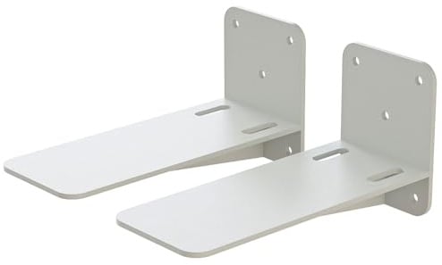 DELIFE Wandmontage 2er Set für Lowboards TV-Tisch Schwebend Wandkonsole Schwerlast
