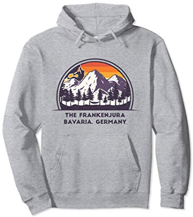 The Frankenjura Bavaria, Germany Rock Climbing Hiking Pullover Hoodie