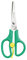 Herlitz Bastelschere / 13cm / rund / Farbe: türkis