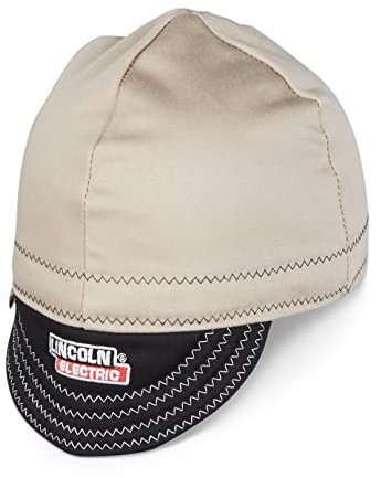 Lincoln Electric Unisex's Fr Welding Cap-Khaki&Black-XL, Khaki