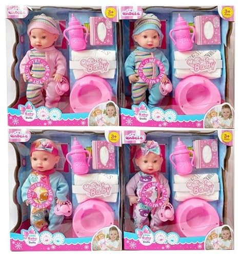 YSAMAX Potty Training Doll For New Born Babies, Kids Boys And Girls, Gender-Neutral Design, Creating An Immersive Learning Experience, Soft, Huggable Construction