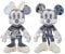 Simba 6315870123 - Disney Mickey & Minnie Mouse 100 Jahre Collector-Set, 33cm Plüsch, Limitierte Sammler-Edition, Geschenk-Box, Amazon exklusiv, Zertifikat & Seriennummer, für Erwachsene & Kinder