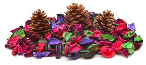 3 Cones Pine and Pot Pourri Floral Incense Nativity Christmas Colours Festive Fragrances Santa Claus Table Decoration Ornaments Christmas