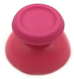 VKMKV 2pcs Transparent Analog Cover 3D Thumb Sticks klar Joystick Thumbstick Mushroom Cap for Sony PlayStation 5 PS5 (Color : Pink)