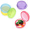 WLLHYF 5 Packungen Mini-Pillendose, kleine Pillen-Organizer-Box, Tragbarer Vitamin-Halter, Reise-Pillendose (1 Gelb 1 Grün 1 Blau 1 Lila 1 Rosa)