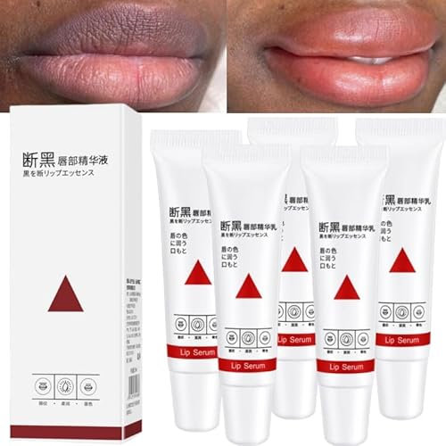 Lip Lightening Cream for Dark Lips - Pink Fresh Bleaching Balm for Smokers - 15ml, Whitening Moisturizer Essence (5pcs)