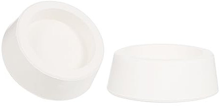 HUIOP Lot de 2 Pare-Chocs extérieurs pour échelle de Piscine pour Piscine creusée, Embouts en Caoutchouc pour échelle de Piscine adaptés aux Tubes d'échelle de Piscine Standard de 4,8 cm.