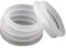 30 Stück weiße Silikon-O-Ringe, Dicke 5mm, Außendurchmesser 30–50mm, Gummi-O-Ring-Dichtung, 50x40x5mm
