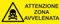M-ITALY CARTELLO SEGNALETICO UNI - ATTENZIONE ZONA AVVELENATA - Adesivo Extra Resistente, Pannello in Forex, Pannello In Alluminio (30x12, Adesivo)