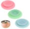 Ipetboom Silicone Tableware Sucker, 3Pcs Double Sided Bowl Suction Pads Anti-Slip Utensil Rest Base for Baby Toddler Adult Elderly Plate Tableware Holder, Assorted Colors